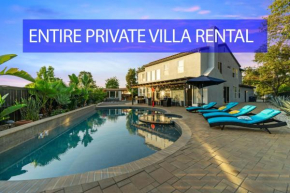 Luxury 5-Bedroom Villa w Pool, Spa, Nature, 3000 sq ft, Private Rental